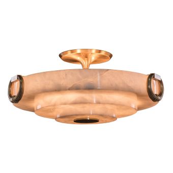 Mariner / Pendlar & Suspensionslampor / Casted Bronze & Alabaster 20089.0