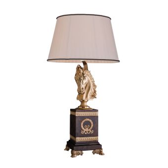 Mariner / Bordslampor / Casted Bronze & Wood 20131.0