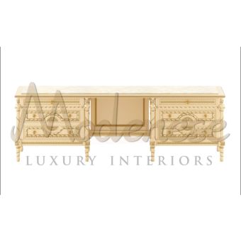 Modenese Luxury Interiors / Dressing Tables / Victorian 6-Drawers Toilette 14216