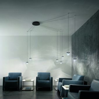 Fabbian / Pendlar & Suspensionslampor / F41 Tripla Custom Lighting