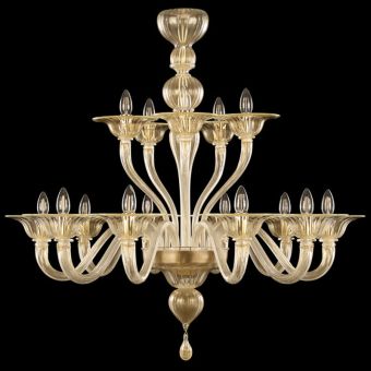Multiforme / Simplicissimus 360 LE0360-10+5 / Chandelier