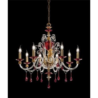 Euroluce Lampadari / Chandeliers / Rubino Alicante L8