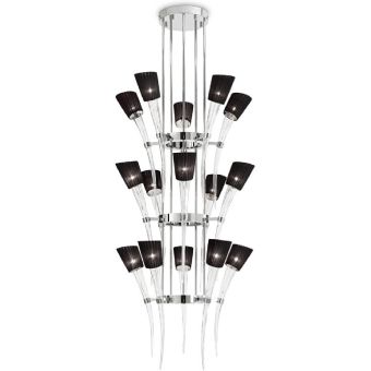 Arte Veneziana / Chandeliers / Tusk Contemporary LCC-GLF-011-LC160