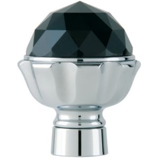 Bronces Mestre / Knobs for Shower Systems / Knob for shower system with Swarovski black crystal 033245.N00.50