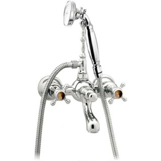 Bronces Mestre / Bath-Shower Fittings / Bath shower set with tiger eye stone 035018.TG0.50