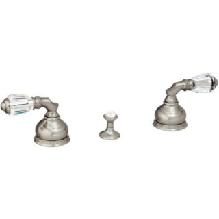 Bronces Mestre / Bidet Fittings / Three holes bidet set with Swarovski crystal 041622.A00.62