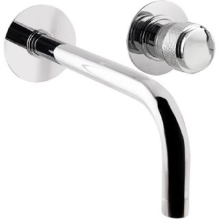 Bronces Mestre / Washbasin Fittings / Single lever wall basin mixer with decorated brass ring 071440.P00.50