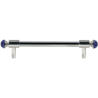 Bronces Mestre / Furniture Handles / Urbe Precious with lapislazuli stone 160mm between centers 0T5000.LP160.50