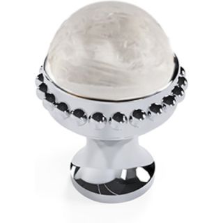 Bronces Mestre / Furniture Handles / Metropolis Precious 26mm with quartz stone 0Z5785.QT0.50