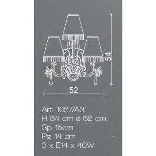 Il Paralume Marina / Wall Lamp / 1627/A3