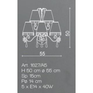 Il Paralume Marina / Wall Lamp / 1627/A5