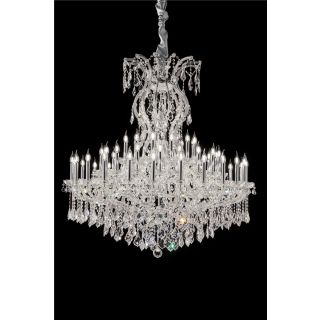Italian Luxury Lighting / Chandeliers / Maria Theresa White 54 Lights 1940 054