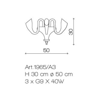 Il Paralume Marina / Wall Sconces / IL-1965/A3