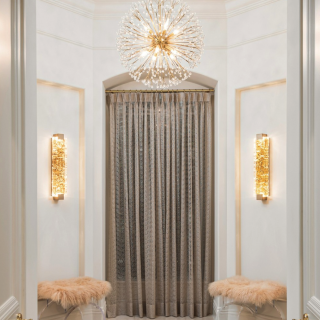 Fine Art Handcrafted Lighting / Sconce & Ceiling Lamp / Terra 27.75″ 896850