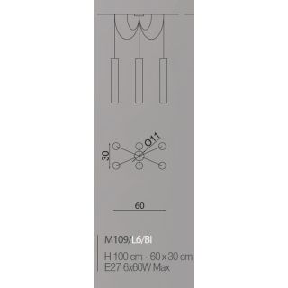 Il Paralume Marina / Chandeliers / IL-M109/L6