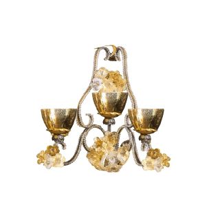Mechini / Wall Lights / Wrought Iron with Bohemian Crystal A281/3