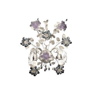 Mechini / Wall Lights / Coloured Bohemian Crystal and Murano Glass A539/3 Bis