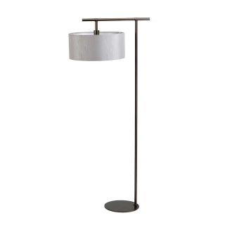 Elstead Lighting / Floor Lamps / Balance 1 Light Floor Lamp - Dark Brown