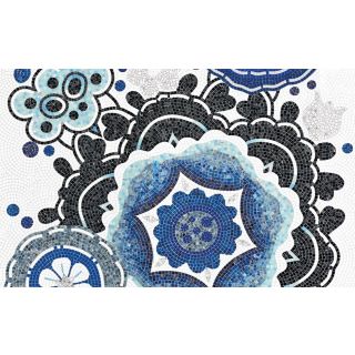 Bisazza / Mosaico - Decorations / Bloem Blu (Modern)