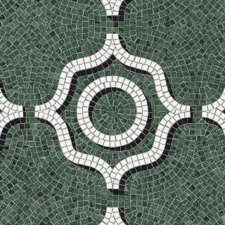 Bisazza / Marmosaico - Decorations / Coronaro Verde