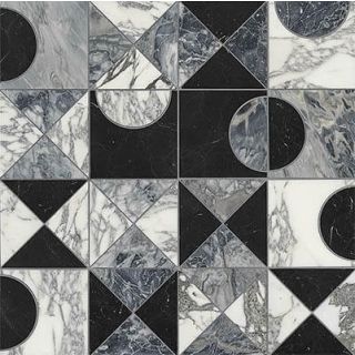 Bisazza / Marmo - Collezione Studio KO / Modulo 3 chiaroscuro matt