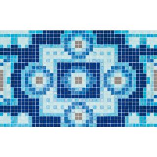 Bisazza / Mosaico - Decorations / Silk Blue (Modern)