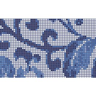 Bisazza / Mosaico - Decorations / Summer Flowers Blue (Flooring)
