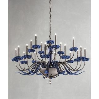 Euroluce Lampadari / Chandeliers / Bora L12+6 Blue
