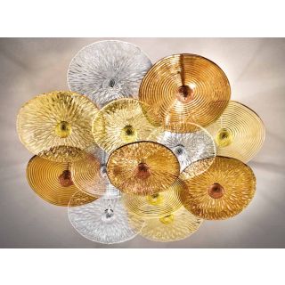 Glass & Glass Murano / Semi-Flush Mounts / Habitat Creative 2 ART. 270/P