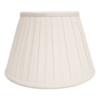 Elstead Lighting / / 12"" Cotton Box Pleat Ivory (30Cm)