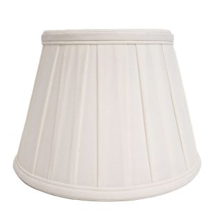 Elstead Lighting / / 8"" Cotton Box Pleat Ivory (20Cm)