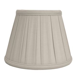 Elstead Lighting / / 8"" Cotton Box Pleat Oyster (20Cm)
