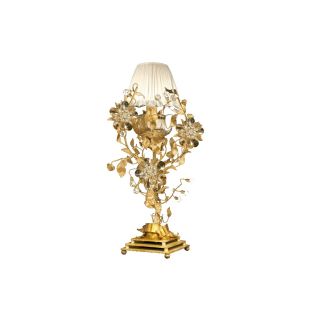 Mechini / Table Lamps / Bohemian Crystal and Murano Glass F106/1 Bis