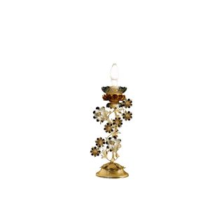 Mechini / Table Lamps / Colored Bohemian Crystal and Biscuit Ceramic F299/1