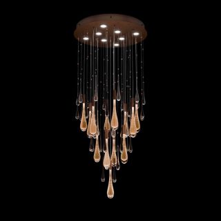 Fine Art Handcrafted Lighting / Pendants & Suspension Lights / Rain Round 100137