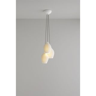 Original BTC / Pendants & Suspension Lights / Fin Grouping of 3