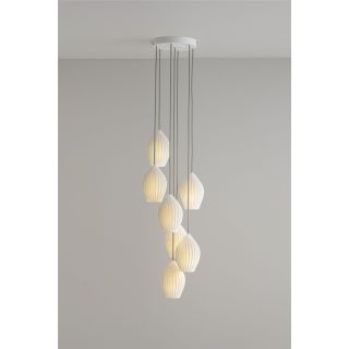 Original BTC / Pendants & Suspension Lights / Fin Grouping of 7