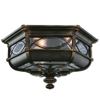Fine Art Handcrafted Lighting / Outdoor Flush Mount / Warwickshire 21″ 611682