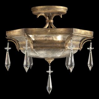 Fine Art Handcrafted Lighting / Round Semi-Flush Mounts / Monte Carlo 21″ 569840