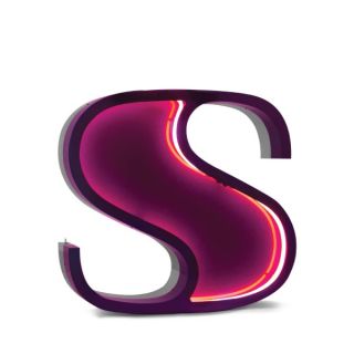 DelightFULL / Floor or Wall Lamps / Light Letter S | Graphic Letters "S"