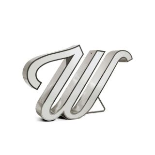 DelightFULL / Floor or Wall Lamps / Light Letter W | Graphic Letters "W"