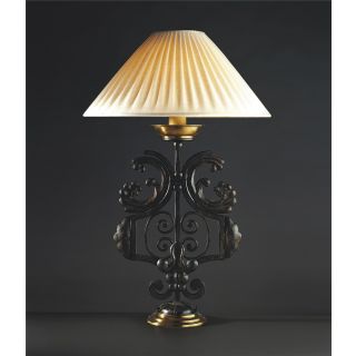Officina Ciani / Table Lamps / Forged Iron with Fabric Shade HL1031TA-1 Cortine