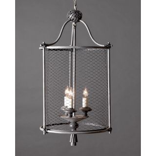 Officina Ciani / Pendants & Suspension Lights / Forged Iron with Grid HL1089CH-3 Rete