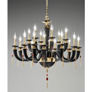 Euroluce Lampadari / Chandeliers / Julienne Black&Gold L12+6