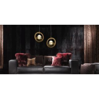 Mechini / Pendant Lights / White Glass Lampshade L-Round-1