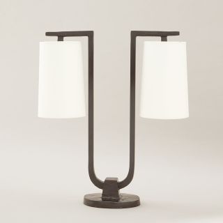 Objet Insolite / Bronze table lamp / Lampe Gustave