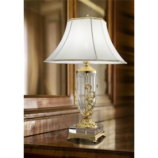 Italian Luxury Lighting / Table Lamps / Crystal and Brass LF1008