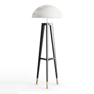 Mariner / Floor Lamps / Brass & Wood & Krion 20285.0