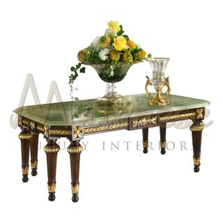 Modenese Luxury Interiors / Coffee Tables / Green Onyx 14602
