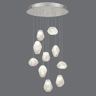 Fine Art Handcrafted Lighting / Pendant Lights / Natural Inspirations 22″ Round 863540-13L 23L